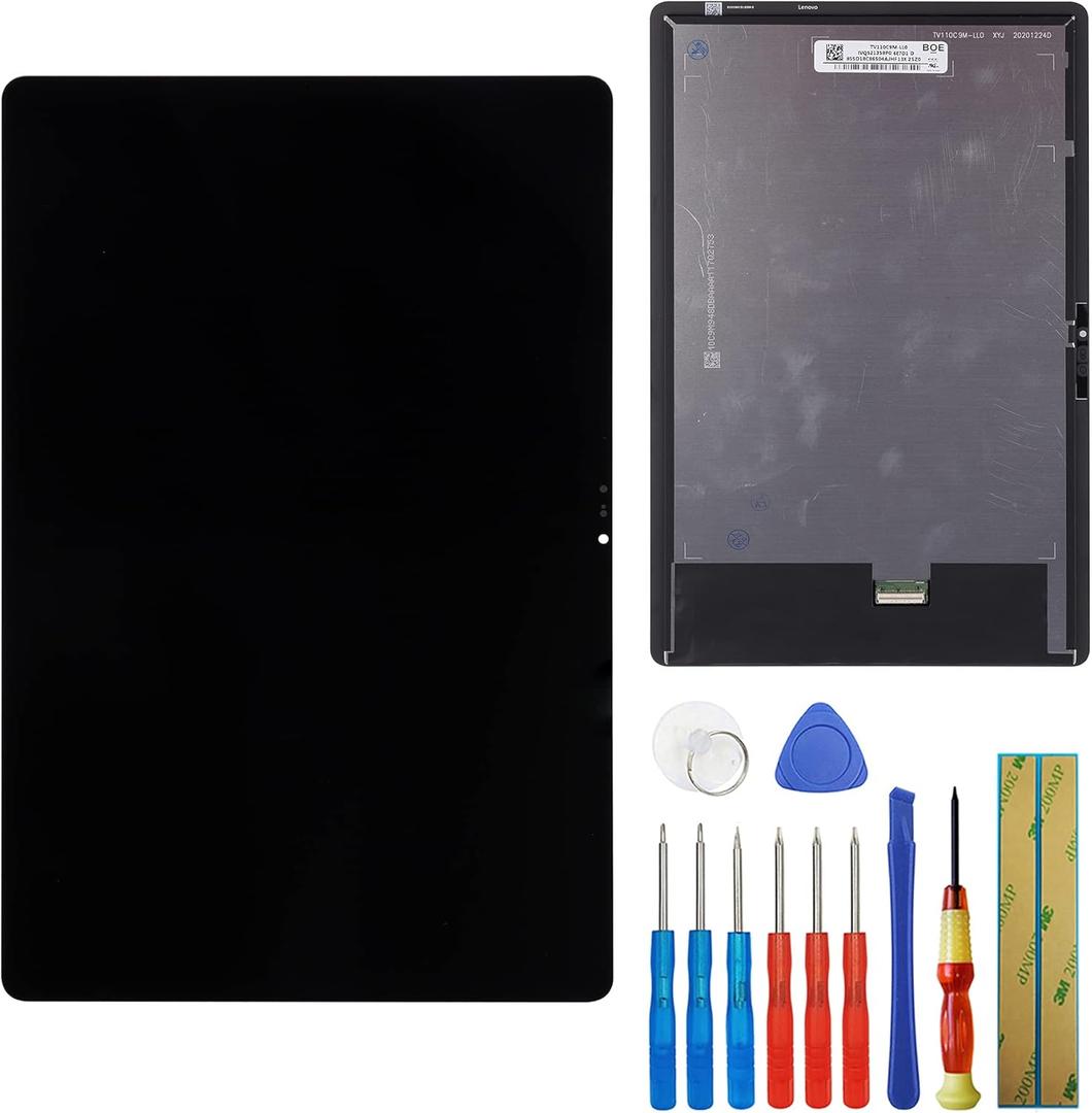 LCD Digital Display Compatible with Lenovo Tab P11 TB-J606F P11 Plus TB-J616F 11" LCD Display Touch Screen Digital Assembly with Tools
