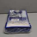 Sunnymove 24 Pcs Cheer Clear Plastic Gift Bags with Die Cut Handles Cheerleading Team Reusable Clear Goodie Snack Bag with Blue Ribbon Cheer Party Accessories Gift for Cheerleader Team Women (1 Count (Pack of 24))