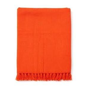 Jarvas acrylic shawls | Hand Woven Woollen shawls |acrylic wintershawls for men and women | Kashmirishawls for men and women |winter warm shawls |woolen shawls |stole (36 x 72 inches) Orange