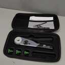 JRready Deutsch Crimp Tool ST2169 Deutsch Crimping Tool for DT,DTM,DTP and Amphenol AT ATP ATM Series Size 16 20 12 Solid Pin&Soc Contacts,Closed Barrel Crimp Tool with Three Positioners