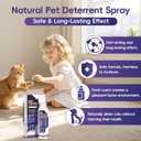 Bitter Apple Spray for Dogs & Cats, No Chew Anti Chew Spray, Natural Alcohol Free Dog Deterrent Spray, Stop Dog Chewing Licking Biting, Indoor Outdoor Furniture Protection Training Spray, 5.92 fl oz