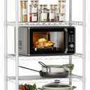 Golpart 8Tier Adjustable Storage Shelves Metal Wire Shelving Standing Shelf, 8-tier-12"Dx22"Wx72"H