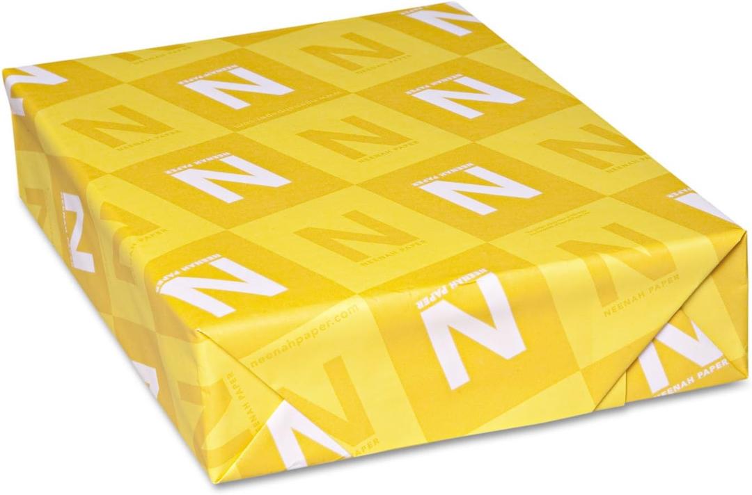 Neenah Paper 04641 CLASSIC CREST Stationery Writing Paper, 24lb, 8 1/2 x 11, Whitestone, 500 Sheets