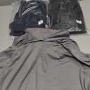 3 x 3 Pack Men's UPF 50+ Sun Protection Hoodies, Long Sleeve Moisture Wicking Shirts with Face Mask for Fishing (XXL)