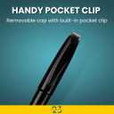 Always23 Fine point Permanent Marker, Fine Tip, Permanent Markers Black, Permanent Markers, 24 Pack
