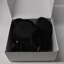 20 PCS Mouse Ears Headbands for Birthday Party Theme Park Costume Play Celebration for Boys and Girls, (Black)