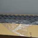 SUPERJARE 0.4'' Thick 24 Pcs 96 Sq Ft Rubber Top Exercise Equipment Mats, High Density EVA Foam Mats with Rubber Top, Interlocking Gym Flooring for Home Gym, Protective Workout Mat, Black/Grey