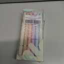 2 x Hapikalor Gel Pens, 6 Pcs 0.5mm Quick Dry Black Ink Pens Fine Point Smooth Writing Pens, Cute Gifts for Women Stocking Stuffers for Teen Girls (1 Count (Pack of 6), Multicolor)