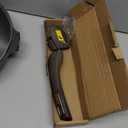 SENSARTE Nonstick Frying Pan Skillet with Lid, 12 Inch Large Deep Frying Pan, 5 Qt Non Stick Saute Pan with Cover, Induction Pan, Healthy Non Toxic Cooking Pan with Helper Handle, PFOA PFOS Free (Classic Black)