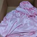 10x10ft Pink Glitter Backdrop Curtain or Parties, Wrinkle Free Satin Photo Backdrop Drapes 2 Panels 5x10FT Shimmer Back Drop Cloth for Baby Shower Wedding Birthday Photography Background Decor