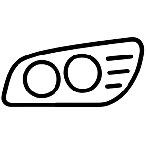 Feberg headlight assembly compatible with 2008-2010 Dodge Dakota trucks