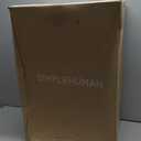 simplehuman 50 Liter / 13 Gallon Semi-Round Kitchen Step Trash Can with Secure Slide Lock, Black Plastic