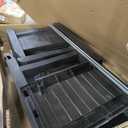 Keter Solana 70 Gallon Storage Bench Deck Box for Patio Furniture, Front Porch Decor and Outdoor Seating  Perfect to Store Garden Tools, Brown/Brown