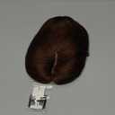 MY-LADY Human Hair Toppers for Women Real Human Hair Thin 10 * 12CM Silk Base with Lace 130% Density Clip in Remy Hairpieces 12 Inch Medium Brown