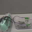 Hamilton Beach Professional 5-Speed Electric Hand Mixer with Snap-On Storage Case, Quick Burst, Stainless Steel Twisted Wire Beaters and Whisk, Mint (62658)