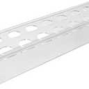 Acrylic Flower Vase, Rectangular Decorative Modern Vase, Rectangular Floral Centerpiece, Decorative Clear Vase Acrylic Flower Holder for Home Wedding Table Decor(Medium)