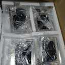 Stocking Holders for Mantle - Set of 4 Picture Frame Holders - White Photo Christmas Hanger