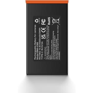 Rechargeable Battery Pack for Edge EM8 Series Cellular Trail Camera 5000mAh Lithium-Ion Battery for Moultrie Edge, Edge 2 PRO Edge PRO, Edge 2 (Black)