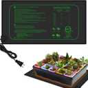 GYTF 21Watts Seedling Heat Mat - MET Standard Warm Hydroponic Heating Pad for Indoor Gardening, Durable Waterproof 10" x 20.75"