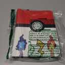 Card Binder  4 Pocket Zipper Collection Album, Premium PU Holder, Double-Sided Display for 400 Cards, Includes 5 Hard Plastic Sleeves for Game Cards, Sports CardsCartoon Stickers