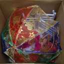 Leitee 3 Pcs Electric Santa Claus Decoration - Rope Ladder Parachute Somersault Musical Santa Climbing Ladder Plush Doll Figurine Christmas Tree Hanging Ornaments Xmas Gift