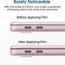 amFilm Designed for MacBook Neo 13-Inch (2026 Released) Tempered Glass Screen Protector [Zero Bubbles][9H Hardness][ Anti-Scratch][ Anti-Fingerprint], 1 Pack