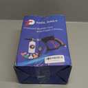 Tool Daily Short Pressure Washer Gun with Foam Cannon, 1/4 Inch Quick Connector, with 5 Pressure Washer Nozzle Tips, 1 Liter