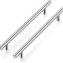 Ravinte 10 Inch Cabinet Handles Brushed Nickel Drawer Pulls Stainless Steel Kitchen Cabinet Hardware Cabinet Pulls 10" Length,7-1/2" Hole Center|20 Pack