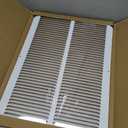Steel Return Air Grill,Return Air Vent Cover (Duct Opening) Cold Air Return Vent Cover for Wall or Ceiling (14"W x 20"H Duct Opening)