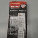 Genie Garage Door Opener Wireless Keyless Keypad - Safe & Secure Access - Compatible with All Genie Intellicode Garage Door Openers - Easy Entry into the Garage With a PIN - Model GK-R, White