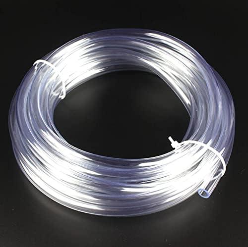 Metaland 3/8" ID Vinyl Tubing, 3/8" ID x 1/2" OD 32.8 Feet Clear Lightweight PVC Tubing BPA Free Line