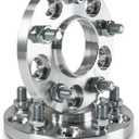 Customadeonly 15mm Hubcentric Wheel Spacers 5x100 Compatible for Toyota Corolla Prius Camry Matrix Celica, Scion tC xD, Lexus CT200h ES250, Pontiac Vibe (2pc 54.1mm M12x1.5) Spacer (Silver)