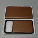 TUCCH Detachable Case Wallet for iPhone 17 Pro Max (6.9") 2025, Wrist Strap, 4 Card Holders RFID Blocking, Wireless Charging, Stand, 2-in-1 Magnetic, PU Leather, Shockproof Folio Cover, Brown