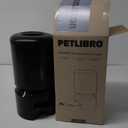 PETLIBRO Automatic Cat Feeder with Camera, 1080P HD Video with Night Vision, 5G WiFi Pet Feeder with 2-Way Audio, Low Food & Blockage Sensor, Motion & Sound Alerts for Cat & Dog Single Tray (Black)