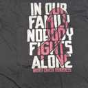 Breast Cancer Support Pink Breast Cancer Awareness T-Shirt (Medium, Black)