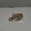 CJL HAIR Large Messy Bun Hair Piece Wavy Curly Scrunchies Synthetic Chignon Ponytail Hair Extensions Thick Updo Hairpieces for Women Brunette/Ash Blonde