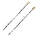 RIDGE WASHER Pressure Washer Extension Wand, 17 Inch Stainless Steel 1/4 Inch Quick Connect Power Washer Lance, 2 Pack