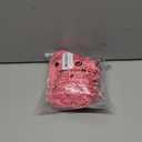 CERETIA Stuffed Animal Hammock with LED Light, Large Stuffed Animals Storage Corner Plushie Net for Kids Room Decor, Pink