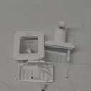 Cute Automatic foaming Soap Dispenser, White, Sensor Hand sanitizer Dispenser Wall Mount for Bathroom& Kitchen Kids Rechargeable countertop refillable soap Dispenser touchless with Tray(White)