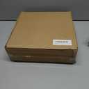 Ms Lovely Clear Glass Charger 12.6 Inch Dinner Plate With Beaded Rim - Set of 4 - Metallic Pink