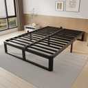 VYM 12 Inch Queen Bed Frame, Heavy Duty Steel, No Box Spring, Black
Heavy Duty Steel, 3500 LBS, Noise-Free, No Box Spring, 10.4" Storage, Easy Assembly, DIY Headboard, Metal Gaskets