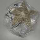 Joiedomi 9.5" Golden Christmas Star Tree Topper Radial Design, Metal Treetop Decorations with 20 LED Warm White, USB Powered Remote Control for Home Holiday Xmas Party Indoor Decor