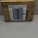 SpaceAid Spice Rack Organizer with 28 Spice Jars, 386 Spice Labels, Chalk Marker and Funnel Set for Cabinet, Countertop, Pantry, Cupboard or Door & Wall Mount - 28 Jars, 13.4" W  10.8" H, Black