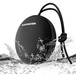 Monster 15W Bluetooth Speaker, IPX8 Shower Speaker Waterproof, Bluetooth 5.4 with Loud HD Sound and Robust Bass, Extra Long Playtime Punchy, for Home, Beaches Portable Wireless Outdoor Speakers