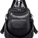 Women Fashion Backpack Purse Waterproof Bookbags Travel Shopping Rucksack Convertible Ladies Shoulder Bag