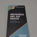 Rester's Choice Gel Cold & Hot Packs Medium 5x10 in. Reusable Warm or Ice Packs for Injuries, Hip, Shoulder, Knee, Back Pain  Hot & Cold Compress for Swelling, Bruises, Surgery