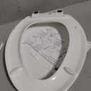 KOHLER 4734-RL-0 Rutledge ReadyLatch Soft Close Elongated Toilet Seat, Quiet-Close Lid Grip-Tight Bumpers, Installation Hardware, Home Essentials, White