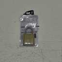 Master Lock 875D Heavy Duty Outdoor Combination Lock, 2 in. Wide, Brass Finish
