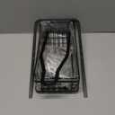 OMAIRA Shower Caddy Hanging Over the Shower Head - Rustproof Shower Organizer Hanging with Soap Scrub Holder, Non-Slip Stainless Steel Bathroom Storage Rack & Shelves, No Drilling, Black