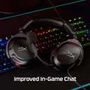 HyperX Cloud Stinger 2 Gaming Headset, DTS Headphone:X Spatial Audio, Lightweight Over-Ear Headset with mic, Swivel-to-Mute Function, 50mm Drivers, PC Compatible, Black
